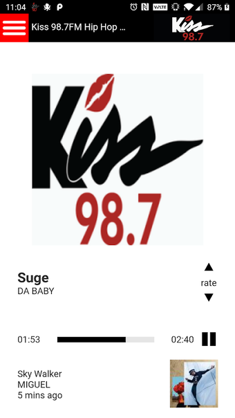 Imagen 0 para Kiss 98.7 Rap, Hip Hop & …