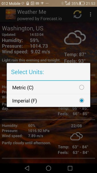 Image 3 for Weather Me with forecast.…