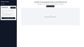 Image 0 for Design2code