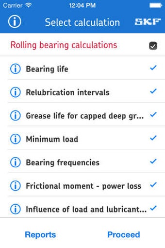 Image 0 for SKF Bearing Calculator