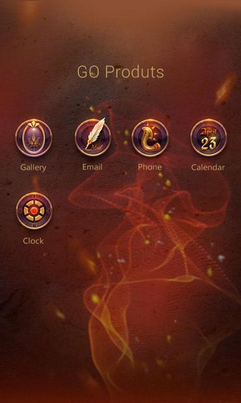 Imagen 1 para Donahue GO Launcher Theme