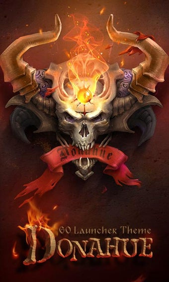 Imagen 2 para Donahue GO Launcher Theme