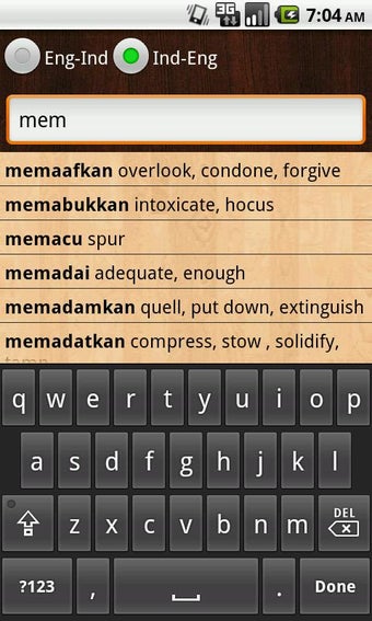 Imagen 3 para Kamus Inggris (Kamusku)