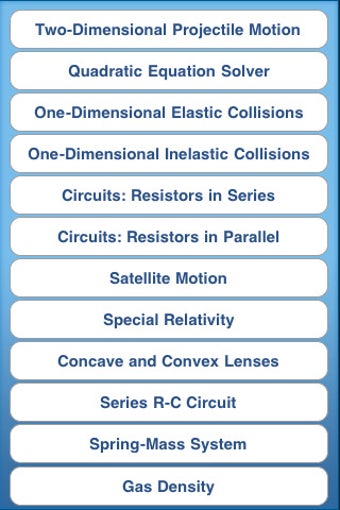 Image 0 for Physics Calculator