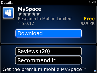 Imagen 2 para BlackBerry App World
