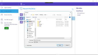 Imagen 3 para 9 ZIP - open rar, zip, 7z…