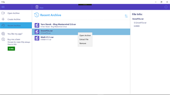 Imagen 1 para 9 ZIP - open rar, zip, 7z…