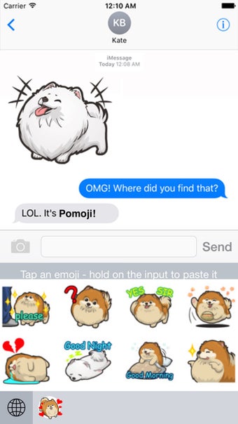 Image 0 for Pomoji - Pomeranian Emoji…