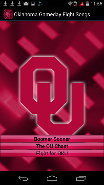 Image 1 for Oklahoma Sooners Ringtone…