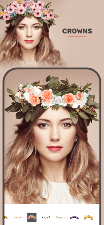 Imagen 3 para Flower Crown Image Editor