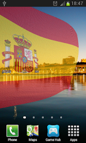 Imagen 3 para Spain Flag Live Wallpaper