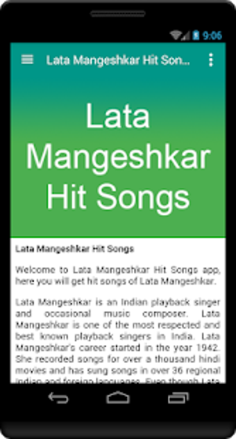 Imagen 1 para Lata Mangeshkar Hit Songs