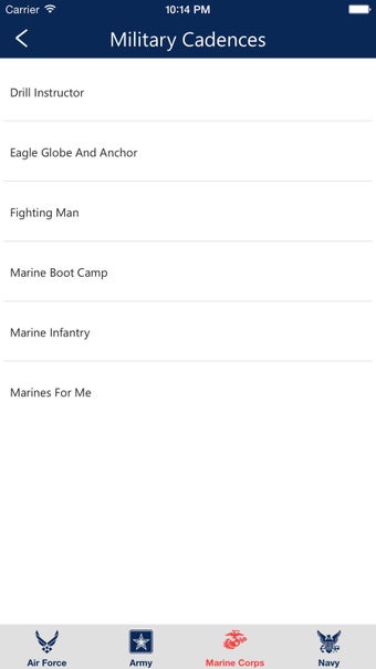 Image 2 for U.S. Military Cadences  A…