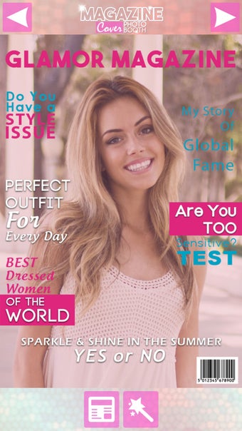 Imagen 2 para Magazine Cover Photo Boot…