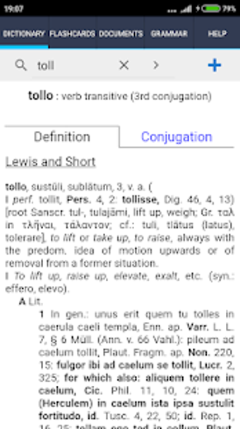Image 1 for Scriba Latin dictionary