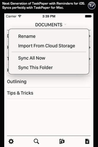 Imagen 0 para Taskmator - TaskPaper Cli…