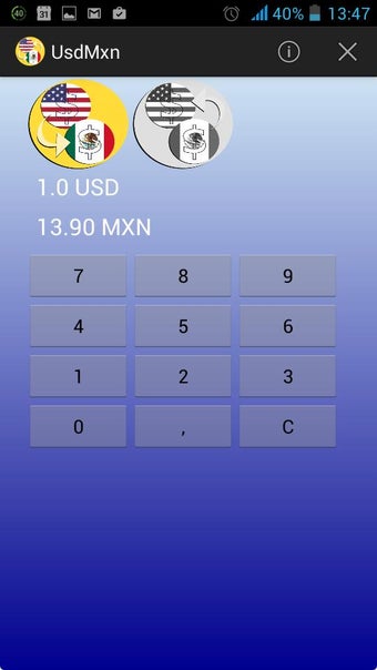 Image 0 for Peso Dollar converter mxn…
