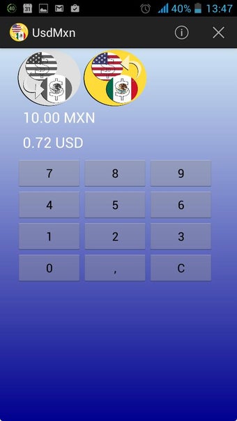Image 1 for Peso Dollar converter mxn…