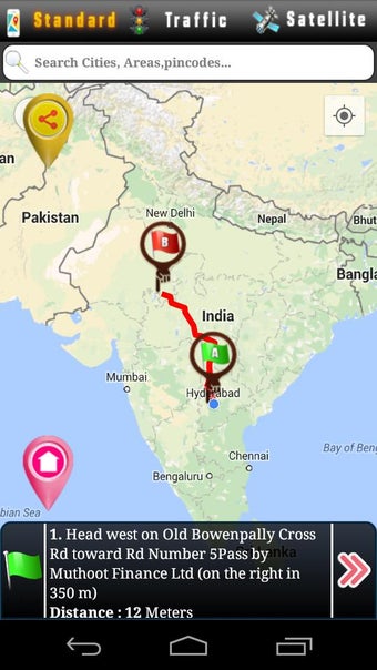 Image 1 for GPS Route Address Finder