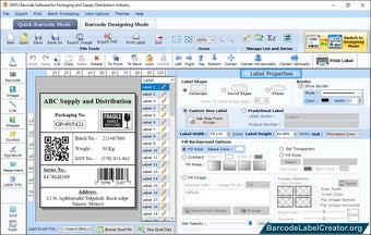 Image 0 for Distribution Barcode Crea…