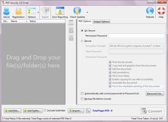 Image 0 for PDF Security