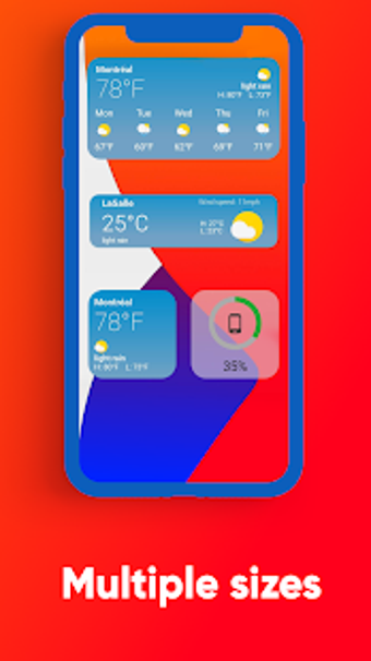 Imagen 1 para iOS 14 inspired KWGT