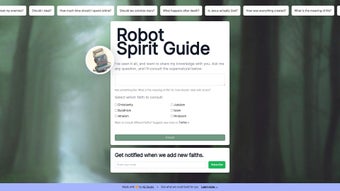 Image 0 for Robot Spirit Guide