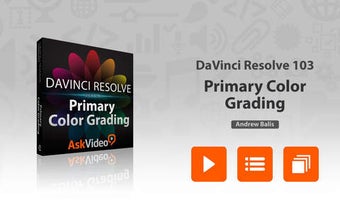Image 0 for Course For DaVinci Resolv…
