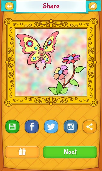 Imagen 1 para Butterfly Coloring Pages