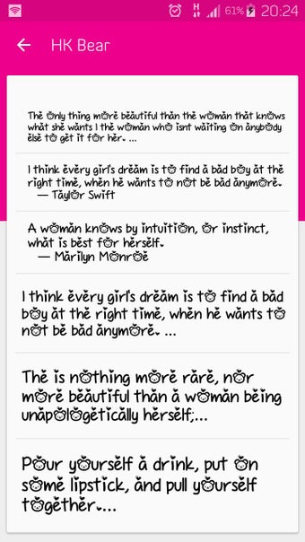 Image 3 for Girly Fonts for FlipFont