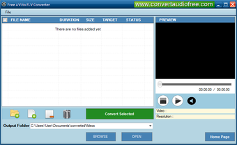 Imagen 0 para Free AVI to FLV Converter