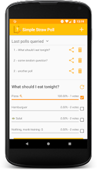 Image 0 for Simple Straw Poll