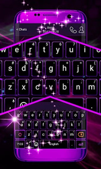Image 0 for Purple Keyboard Theme