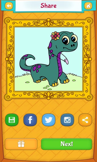 Imagen 3 para Dinosaur Coloring Pages