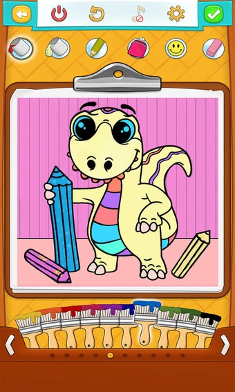 Imagen 2 para Dinosaur Coloring Pages