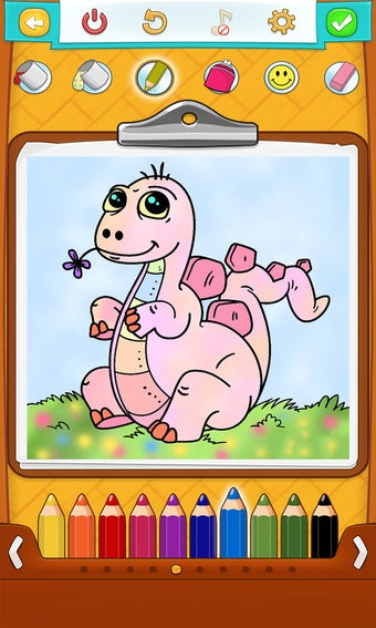 Imagen 1 para Dinosaur Coloring Pages