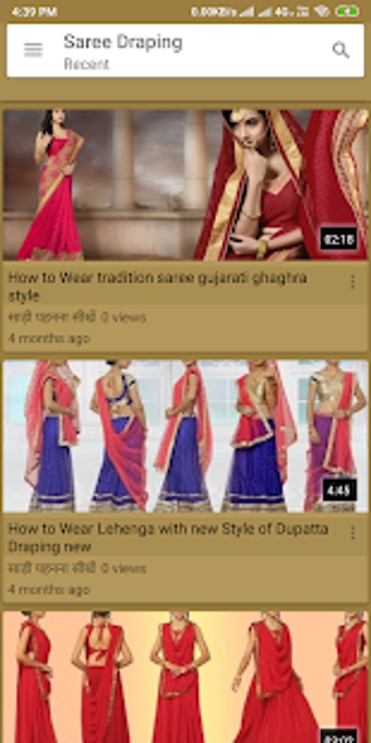 Imagen 0 para Saree Draping - Step By S…