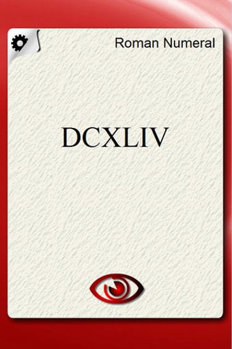 Image 0 for Roman Numeral Flash Cards