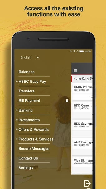 Image 1 for HSBC HK Mobile Banking