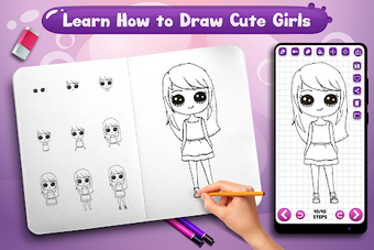 Image 1 for Learn to Draw Cute Girls