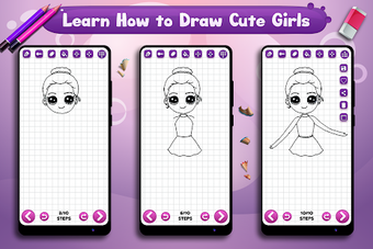 Image 2 for Learn to Draw Cute Girls
