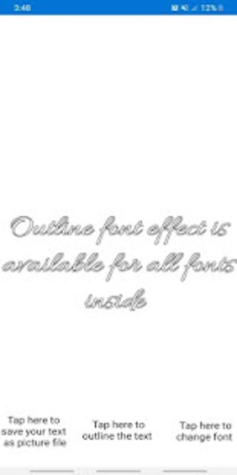 Imagen 1 para Free Fonts - outline font…