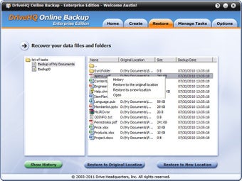 Image 4 for DriveHQ Online Backup Ent…