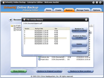 Image 4 for DriveHQ Online Backup Ent…