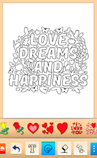 Imagen 0 para Valentines love coloring …