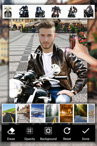 Imagen 3 para Man Bike Rider Photo Edit…