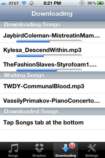 Image 3 for BoxPlayer (Dropbox music …