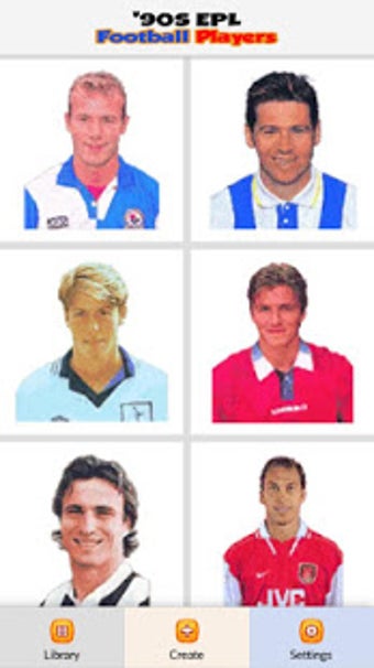 Image 0 for '90s EPL Footballers 1 Co…
