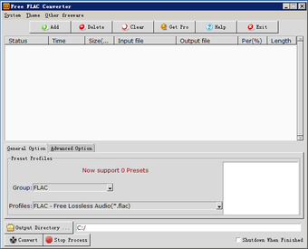 Image 0 for Free FLAC Converter