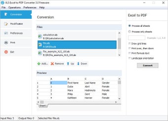 Image 0 for XLS Excel to PDF Converte…